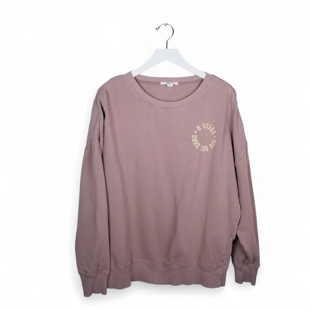 O'NEILL CHOICE Pullover Sweatshirt Crewneck Cotton Big Wave Graphic - Medium - Picture 10 of 10